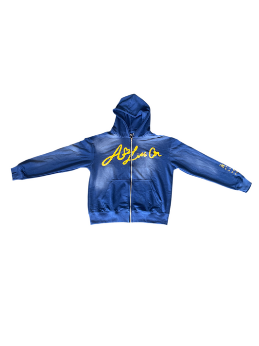 “Dream Blue” SIGNATURE ZIP HOODIE