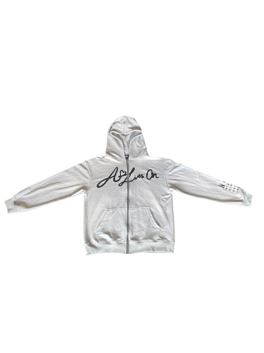 “Steel Grey” SIGNATURE ZIP HOODIE